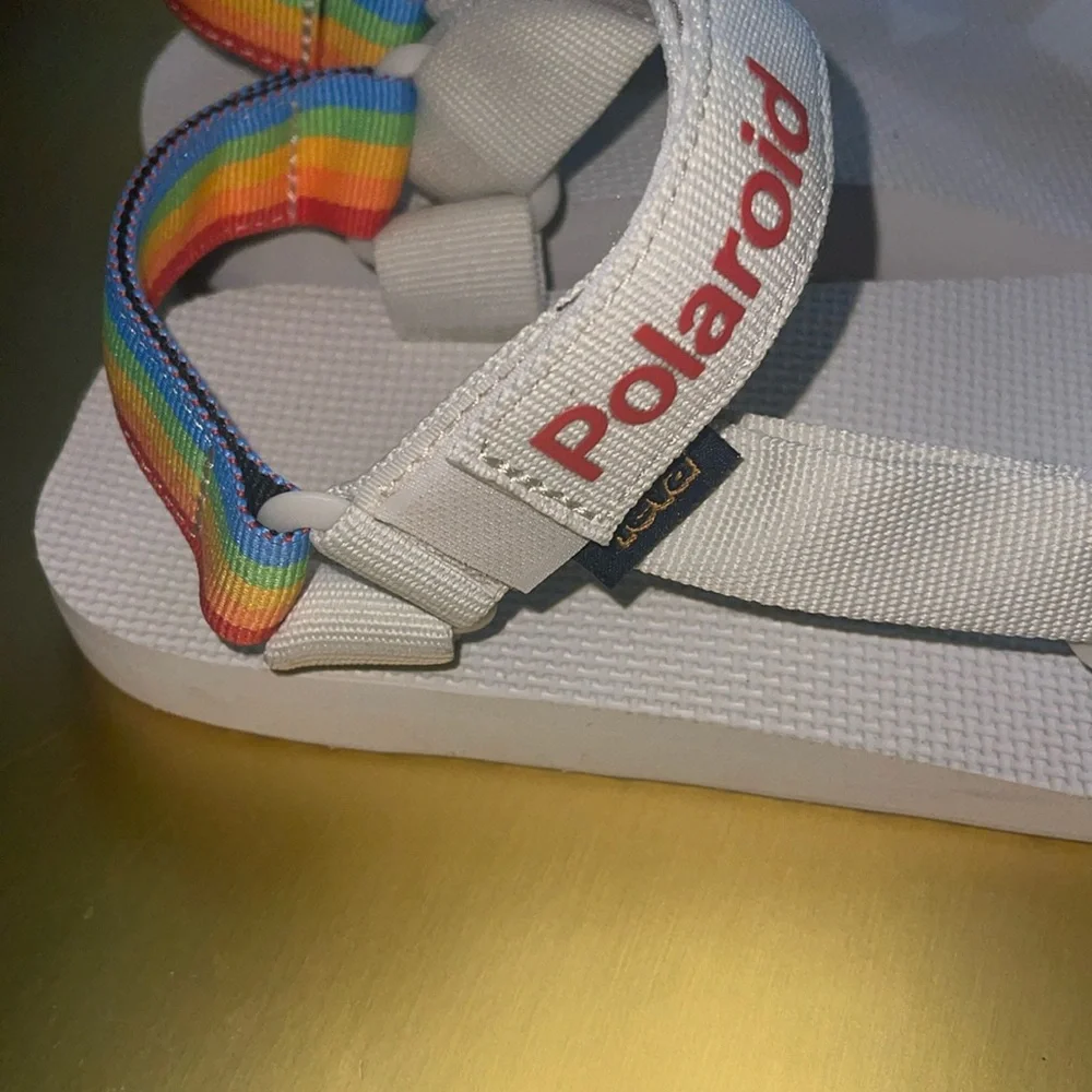 Teva Polaroid rainbow print sandal - Picture 9 of 12